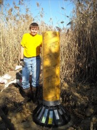 Perry Ohio scouts build eagle nest stand using Bigfoot